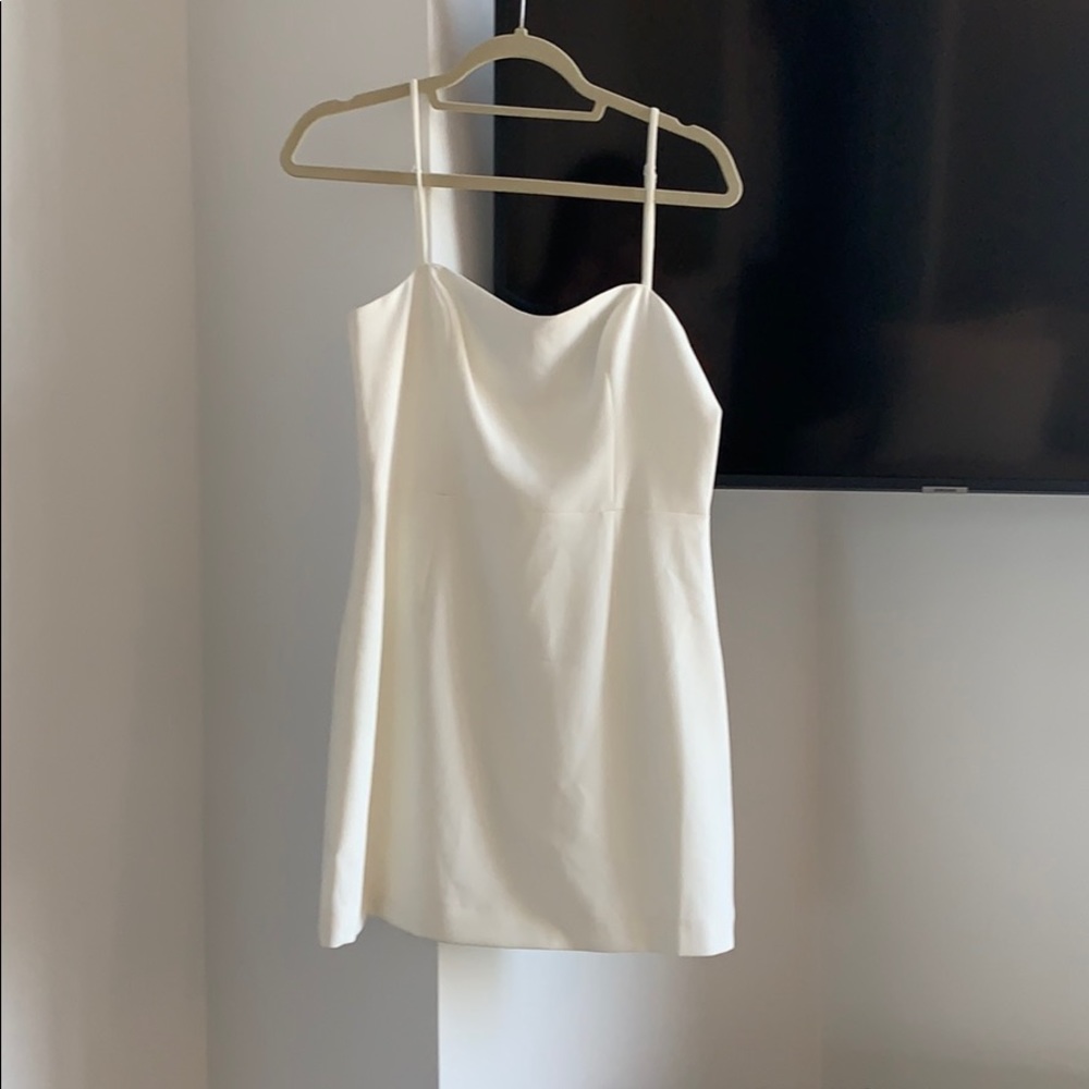 Size 8 French connection ivory dress